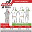 Ceinture de Musculation RX1, Taille: S, Couleur: Noir, 2 image