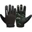 Gym Training Gloves T2 Full Army Green-L, Size: L, Colour: Green