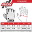 Gym Training Gloves T2 Half Army Green-M, Colour: Green, Size: M, 4 image