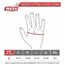 Gym Weight Lifting Gloves W1 Full Black, Size: XL, Colour: Schwarz, 2 image
