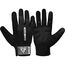 Gym Weight Lifting Gloves W1 Full Black, Size: XL, Colour: Schwarz, 4 image