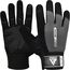 Gym Weight Lifting Gloves W1 Full Gray, Colour: Grey, Size: S