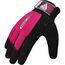 Gym Weight Lifting Gloves W1 Full Pink, Colour: Rosa, Size: L, 6 image