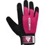 Gym Weight Lifting Gloves W1 Full Pink, Colour: Rosa, Size: L, 7 image