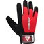 Gym Weight Lifting Gloves W1 Full Red, Colour: Rot, Size: M, 8 image