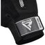 Gym Weight Lifting Gloves W1 Half, Colour: Schwarz, Size: L, 6 image