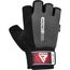 Gym Weight Lifting Gloves W1 Half, Colour: Grey, Size: L, 2 image