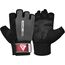 Gym Weight Lifting Gloves W1 Half, Colour: Grey, Size: M, 4 image