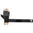 Gym Weight Lifting Gloves W3 with EVA padding, Size: M, Colour: Grey, 2 image