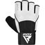 Gym Weight Lifting Gloves W3 with EVA padding, Size: L, Colour: Weiss, 2 image