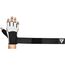 Gym Weight Lifting Gloves W3 with EVA padding, Size: L, Colour: Weiss, 4 image