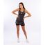 UFC Authentic Fight Night Women's fitted Tank with shelf Bra, Size: L, Colour: Schwarz, Size: L, 7 image