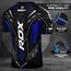 Compression Rash Guard IMMAF, Size: 2XL, Colour: Blue, 6 image