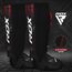 Neoprene Shin Instep IMMAF, Taille: L, Couleur: Rouge, 2 image