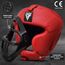 Casque de Combat à Grille Amovible, Couleur: Rouge, Taille ne pas utiliser: XL, 3 image
