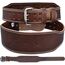 Ceinture de Musculation 4L Pro Cuir, Taille: M, Couleur: Marron