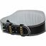 RDX 6 Inch Padded Leather Weightlifting Fitness Gym Belt, Size: M, Colour: Schwarz, 4 image