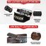 RDX 6 Inch Padded Leather Weightlifting Fitness Gym Belt, Size: XL, Colour: Schwarz, 3 image