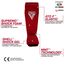 Hosiery Shin Instep Foam Red-L, Size: L, Colour: Rot, 4 image