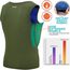 Veste de Sudation Homme Pour la Perte de Poids, Taille: XL, Couleur: Kaki, 4 image