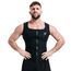 Herren-Schwitzjacke zum Abnehmen, Bekleidungsgrösse: 2XL, Farbe: Schwarz