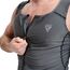 RDX Men's Sweat Jacket For Weight Loss, Size: L, Colour: Grey, 6 image