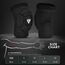 Hosiery Elbow Foam Black/White-L, Size: L, Colour: Schwarz, 7 image