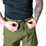 MMA Shorts T16 Army Green/Black-S, Size: S, Colour: Khaki, 2 image