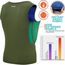 Veste de Sudation Homme Pour la Perte de Poids, Taille: 2XL, Couleur: Kaki, 4 image