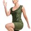 Damen-Schwitzjacke zum Abnehmen, Bekleidungsgrösse: 2XL, Farbe: Khaki, 3 image