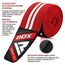 Gym Knee Wrap, Size: One Size, Colour: Rot, 2 image