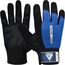 Vollfinger-Gewichtheberhandschuhe, Farbe: Blau, Grösse : M