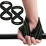 RDX Gym Lifting Cotton Straps, Size: L, Colour: Green, 5 image
