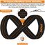 RDX Gym Lifting Cotton Straps, Size: L, Colour: Orange, 10 image