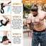 RDX Gym Lifting Cotton Straps, Size: L, Colour: Orange, 5 image