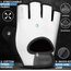 Gants de Musculation, Taille: L, Couleur: Blanc, 3 image