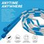 Geflochtenes Nylon-Springseil Für Kinder, 3 M, Verhedderungsfrei, Farbe: Blau, Länge: 3.0m, 5 image