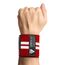 Gym Wrist Wrap W4, Size: S, Colour: Rot, 5 image