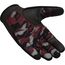 Gym Training Gloves T2 Full Red-S, Size: S, Colour: Green, 6 image
