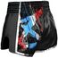 8 Weapons Muay Thai Short Super Mesh – Cut like a Blade, Taglia: XL, Colore: Nero, Size: XL, 2 image