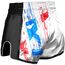 8 Weapons Muay Thai Shorts Super Mesh - Cut like a blade, Colour: Weiss, Size: M, 2 image