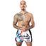 8 Weapons Muay Thai Shorts Super Mesh - Cut like a blade, Colour: Weiss, Size: M, 3 image