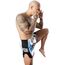 8 Weapons Muay Thai Shorts Super Mesh - Cut like a blade, Colour: Weiss, Size: M, 5 image