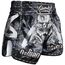 Muay Thai Shorts - Bone Island, Bekleidungsgrösse: M, Farbe: Schwarz