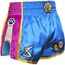 Muay Thai Shorts  - Meow Thai, Bekleidungsgrösse: XL, Farbe: Blau, 2 image