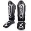 8 WEAPONS Shin Guards, Kids, Unlimited 2.0, black-white, S/M, Size: S/M, Colour: Schwarz