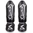 8 WEAPONS Shin Guards, Kids, Unlimited 2.0, black-white, S/M, Size: S/M, Colour: Schwarz, 2 image