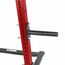 GladiatorFit Rack / Hockerkäfig Stahl Pro Krafttraining Station | Rot 200 CM, 2 image