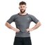 Sweat T-Shirt Men For Weight Loss, Size: L, Colour: Grey