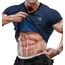 Sweat T-Shirt Men For Weight Loss, Size: M, Colour: Blue, 8 image